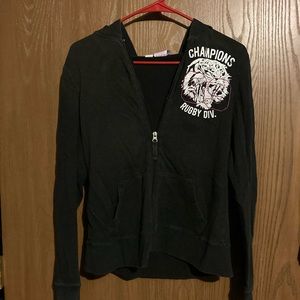 GUC Y2K Lightweight Zip-Up Hoodie